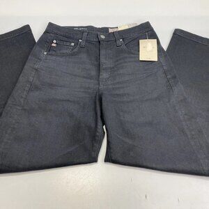 AG Jeans Women’s Hattie High-Rise Barrel Jeans – 7 Years Vintage Onyx Black – 26